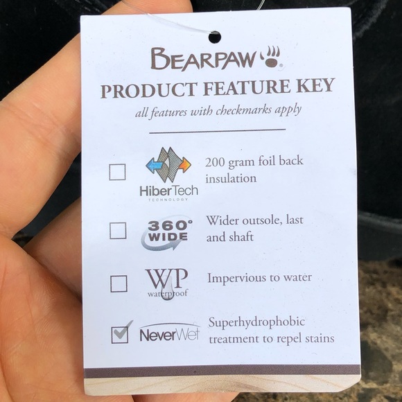 NEW  BEARPAW Little Girls' Maxine Wedge Boots - Picture 9 of 13